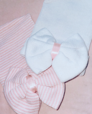 New born bow hat