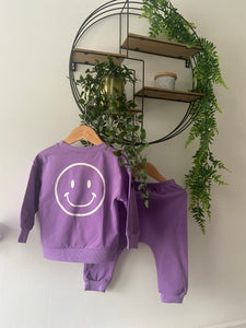 NELLIE Hi Smiley Sweater and Joggers