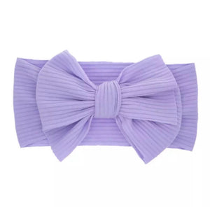 Koko XL ribbed bow headband