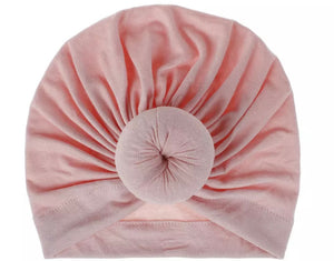 Top knot turban (Pink)
